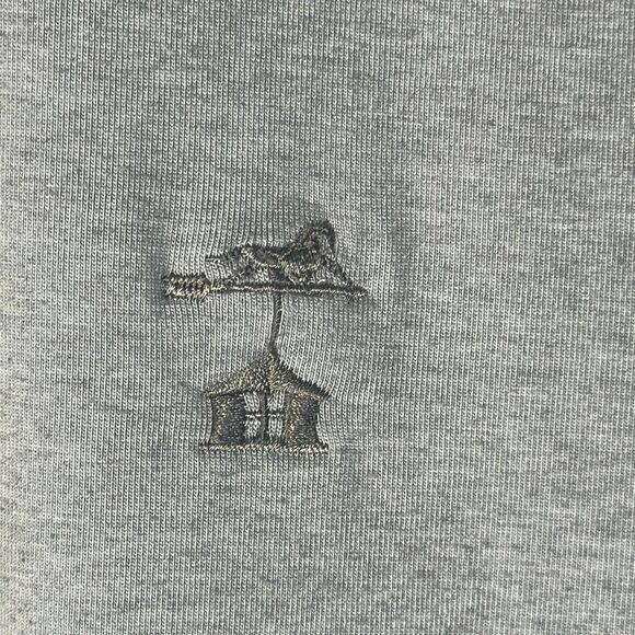 G/FORE Men's M Heather Grey Luxe Staple Midlayer G4MS21K79 Quarter Zip Gray - Picture 4 of 10